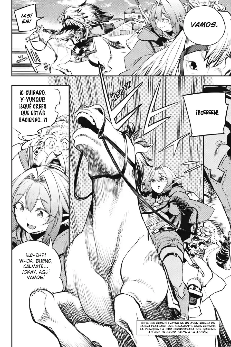 Goblin Slayer capítulo 106, página 3