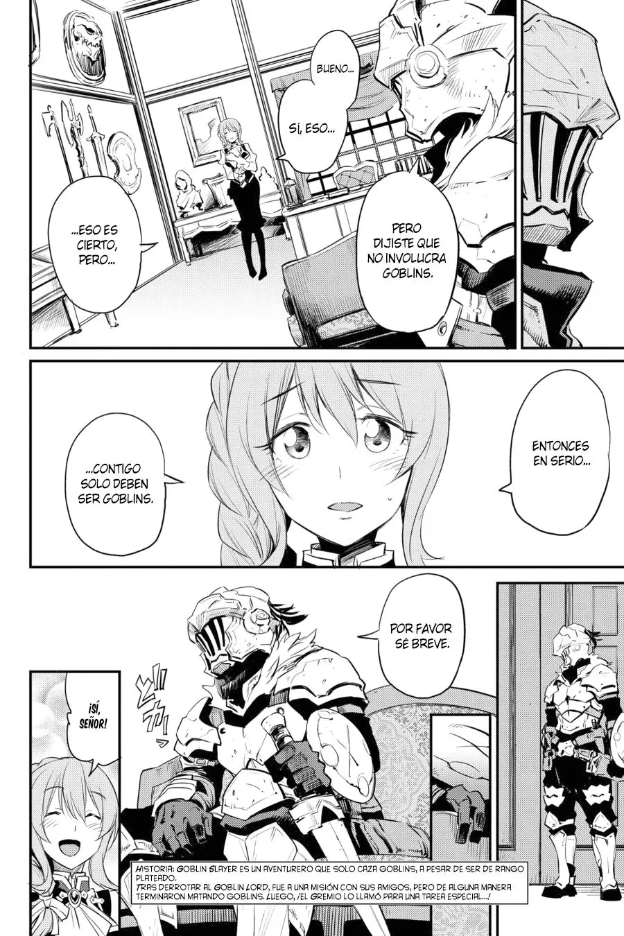Goblin Slayer capítulo 17, página 4