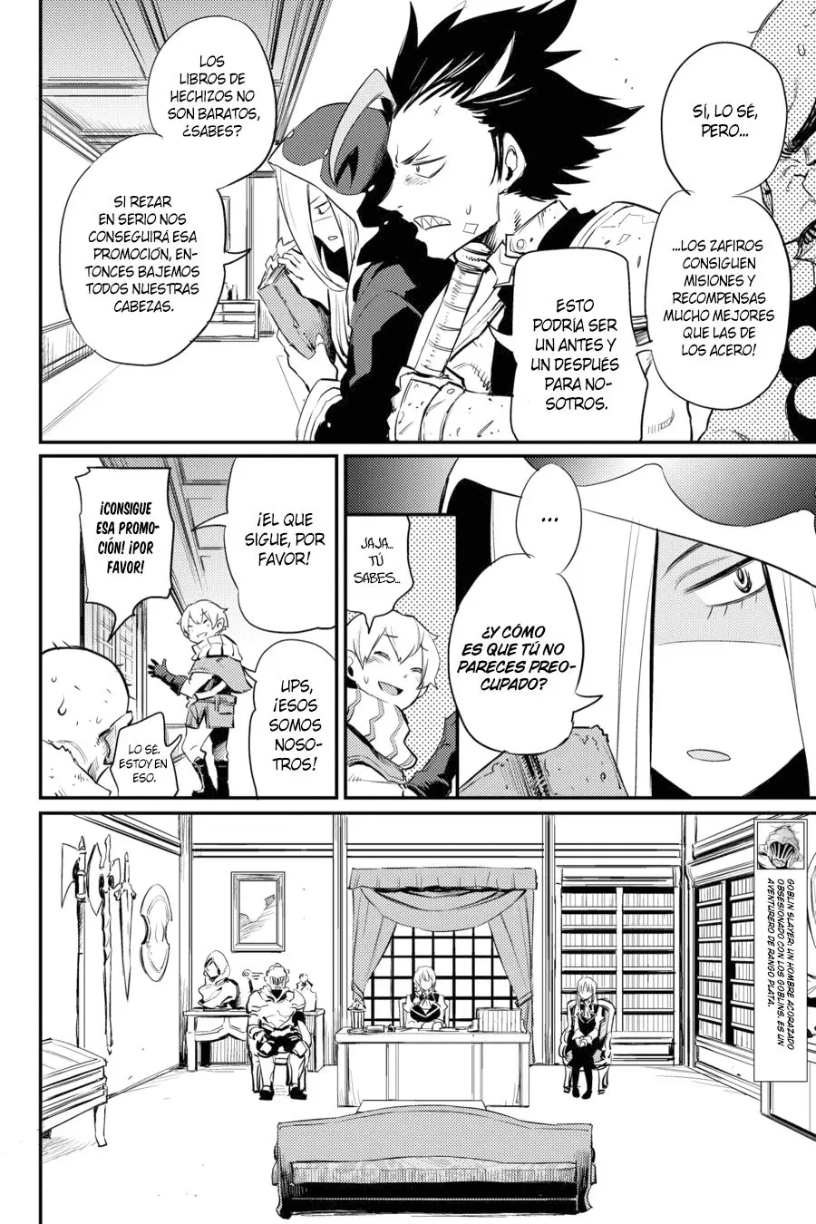Goblin Slayer capítulo 17, página 8