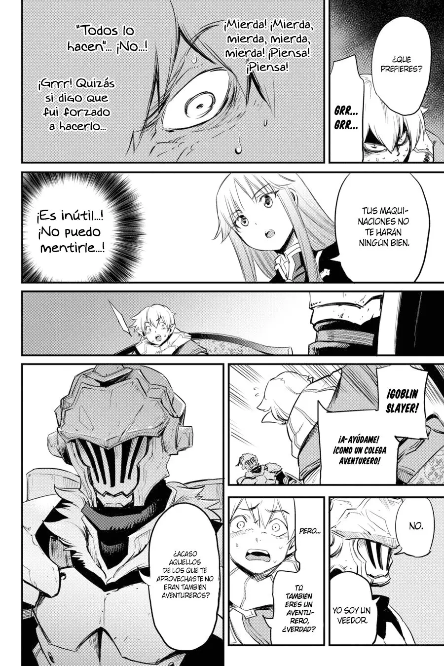 Goblin Slayer capítulo 17, página 16
