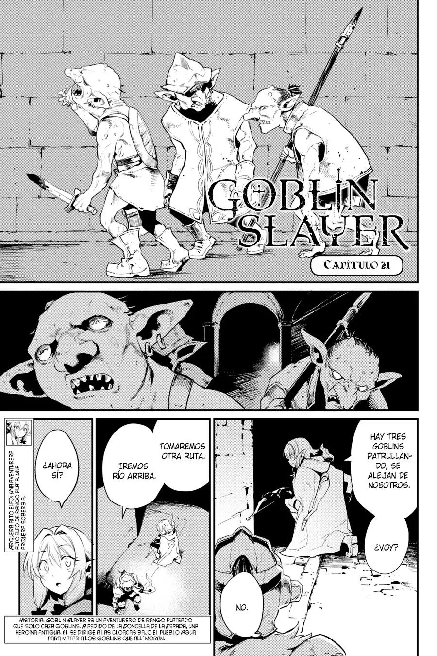 Goblin Slayer capítulo 21, página 3