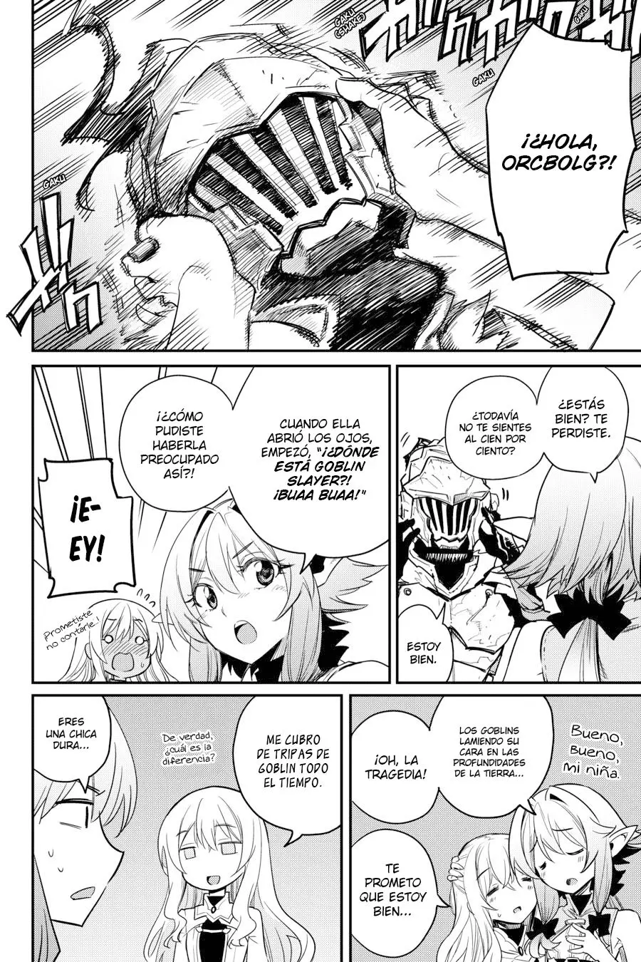 Goblin Slayer capítulo 24, página 28