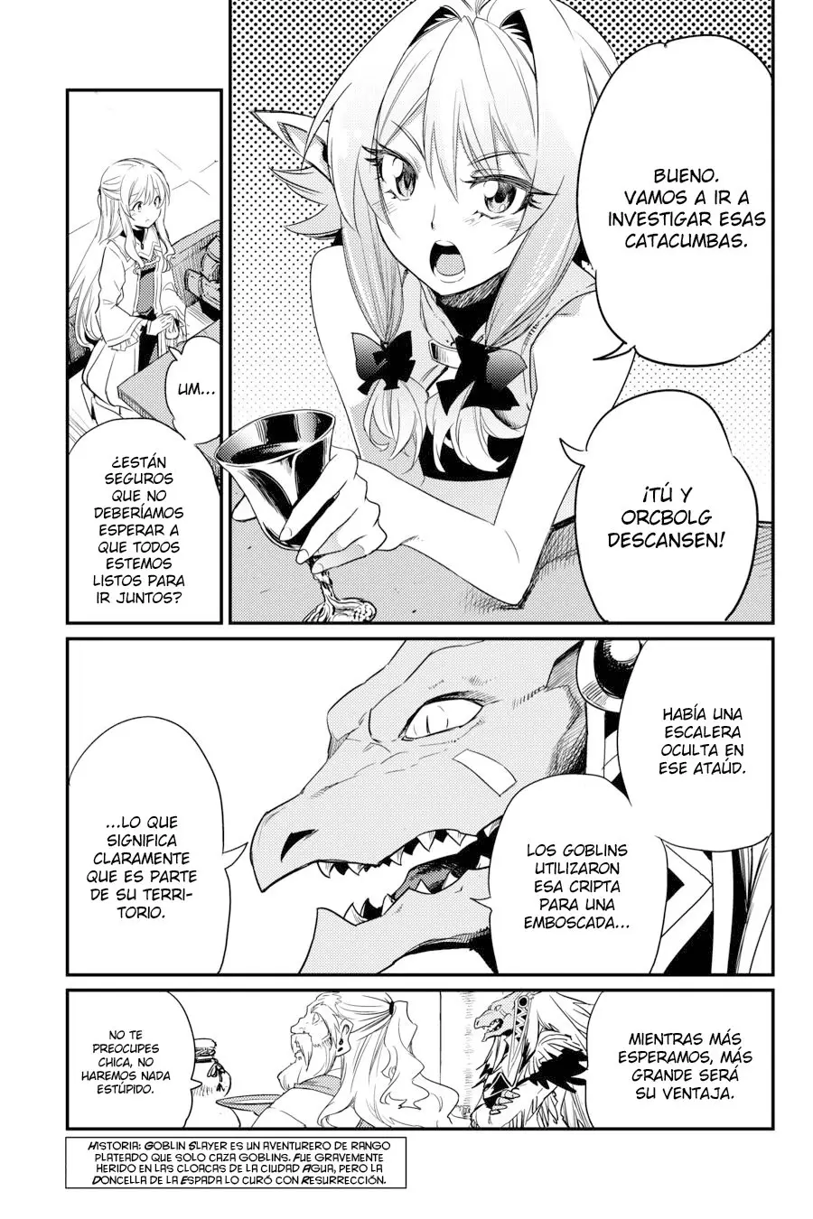 Goblin Slayer capítulo 25, página 3