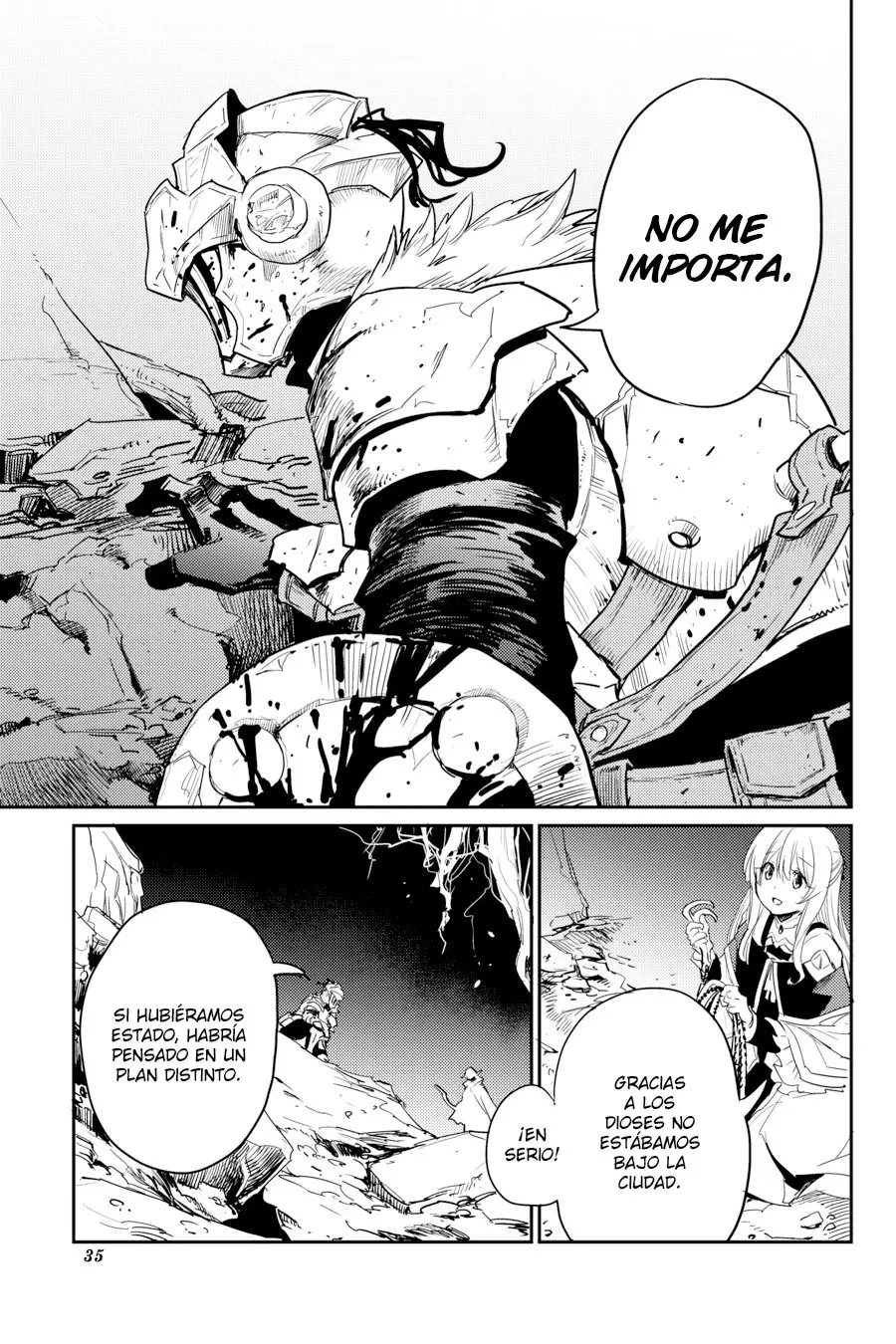 Goblin Slayer capítulo 28, página 34