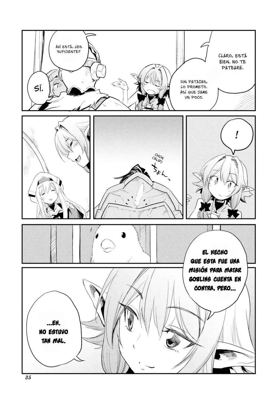 Goblin Slayer capítulo 29, página 33