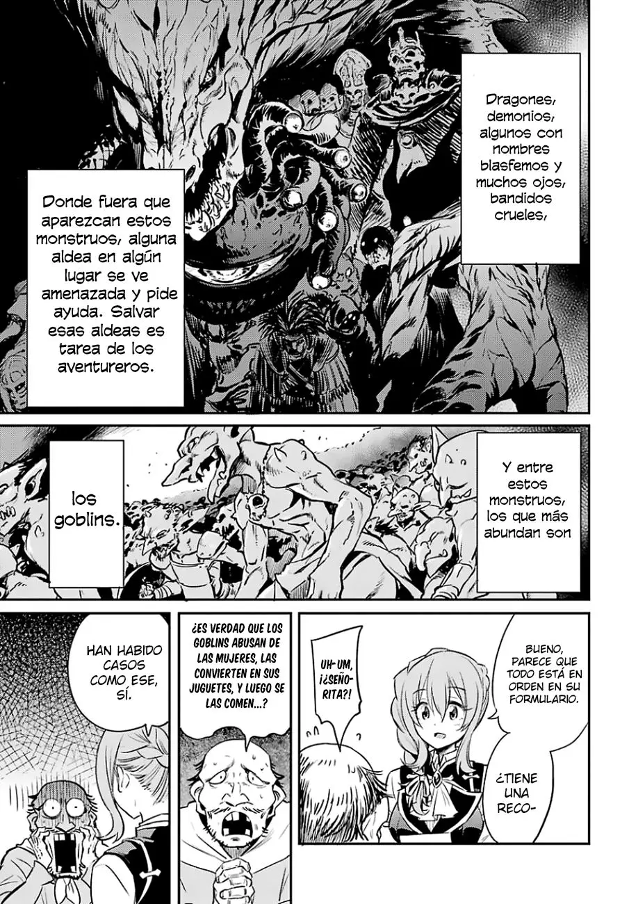 Goblin Slayer capítulo 3, página 14