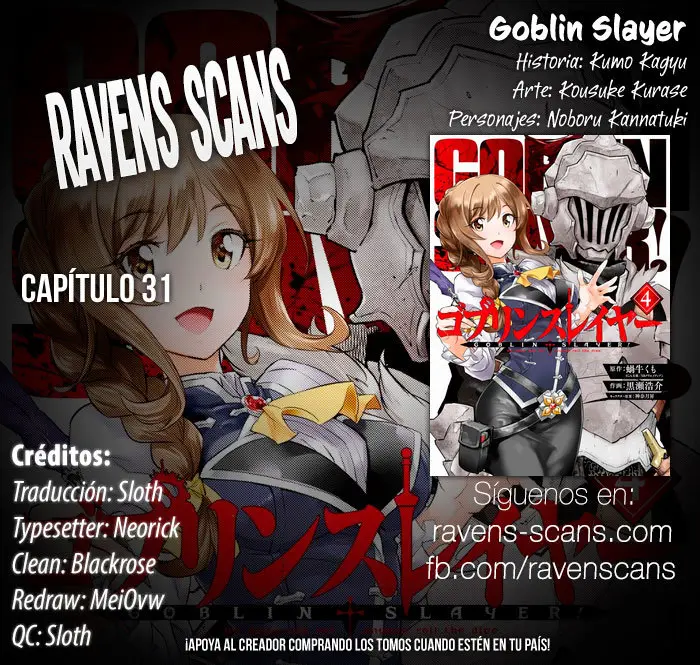 Goblin Slayer capítulo 31, página 1