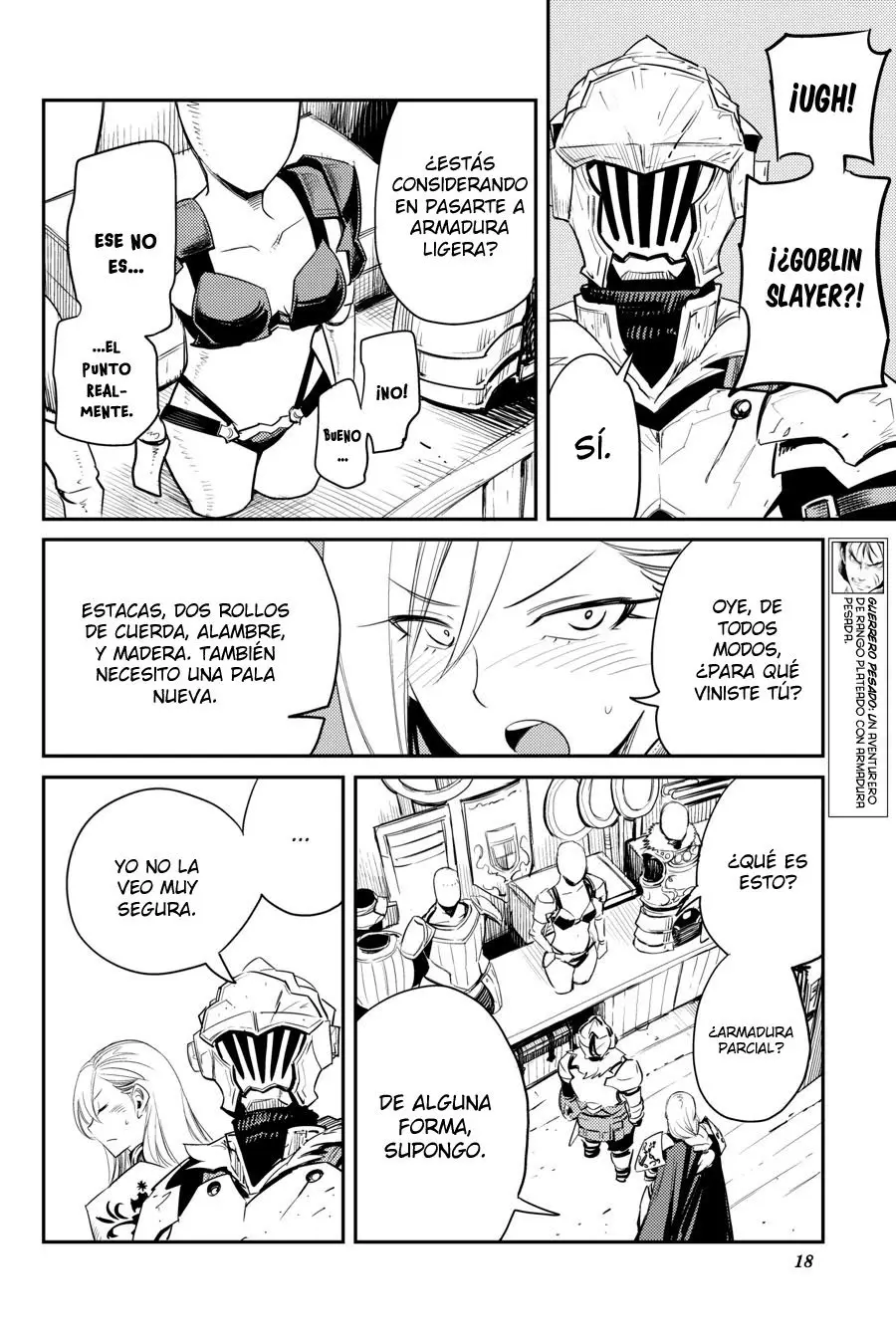Goblin Slayer capítulo 31, página 19