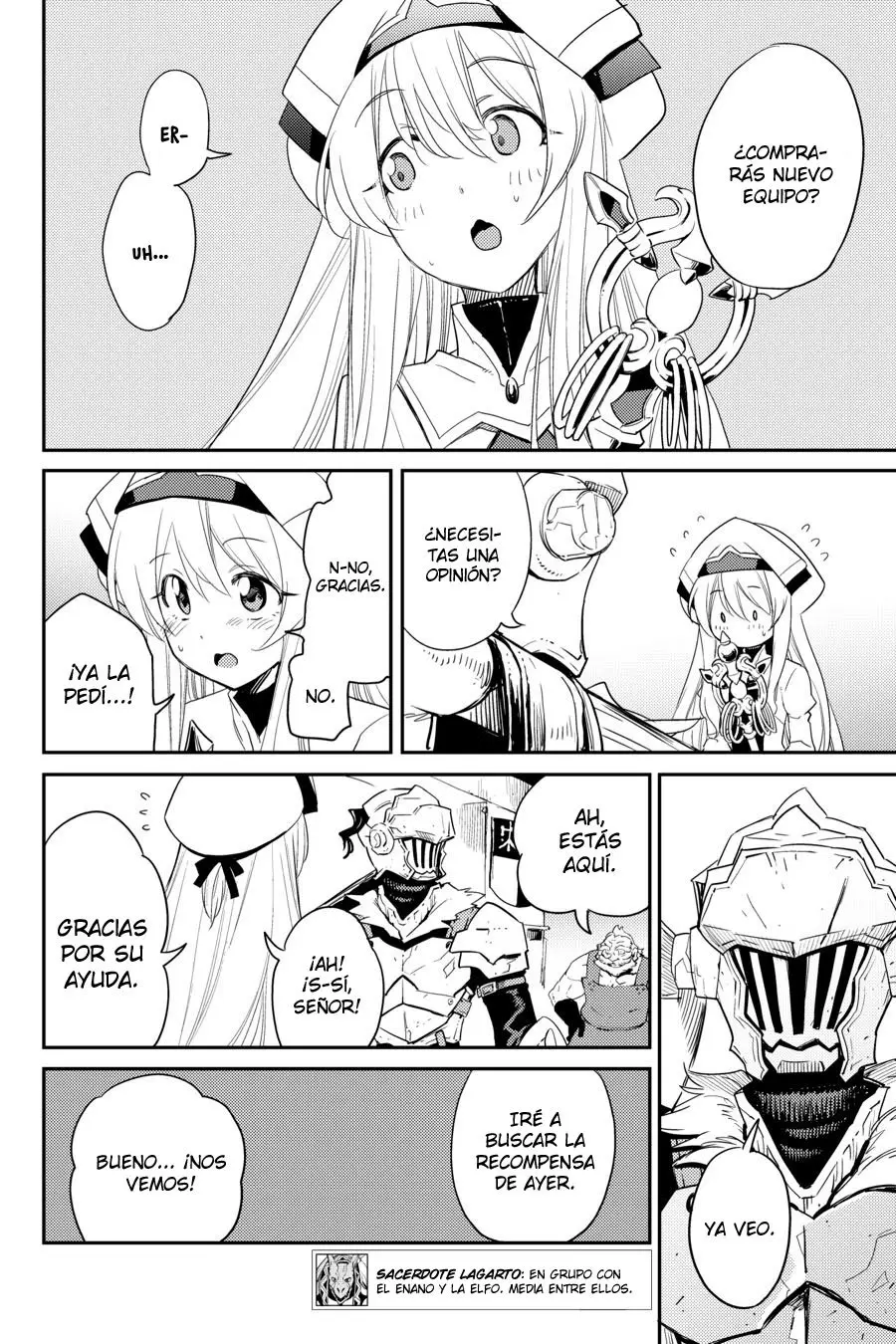 Goblin Slayer capítulo 32, página 8