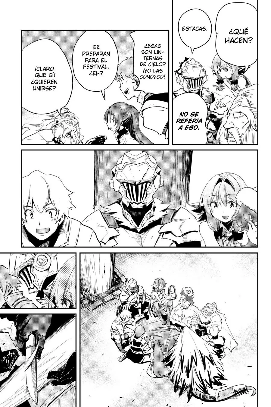 Goblin Slayer capítulo 32, página 21