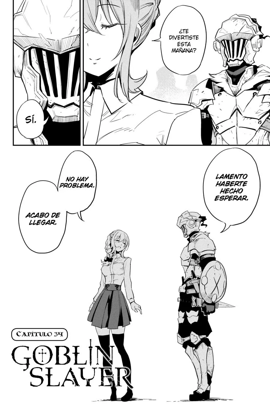 Goblin Slayer capítulo 34, página 4
