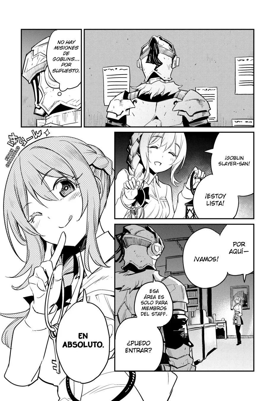 Goblin Slayer capítulo 34, página 17