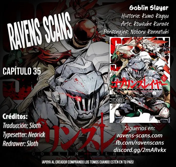 Goblin Slayer capítulo 35, página 1