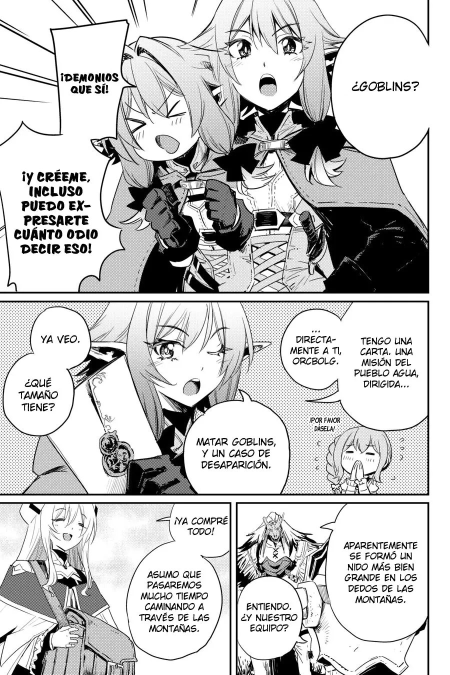 Goblin Slayer capítulo 40, página 32