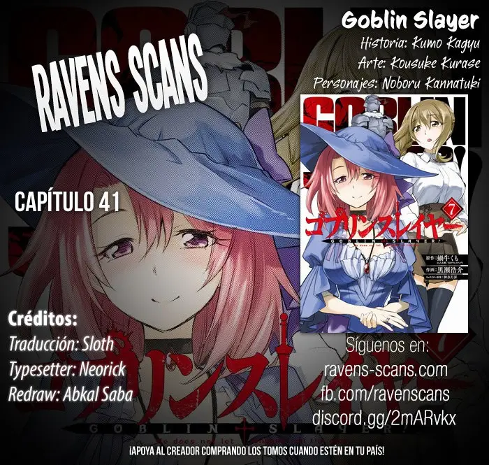 Goblin Slayer capítulo 41, página 1