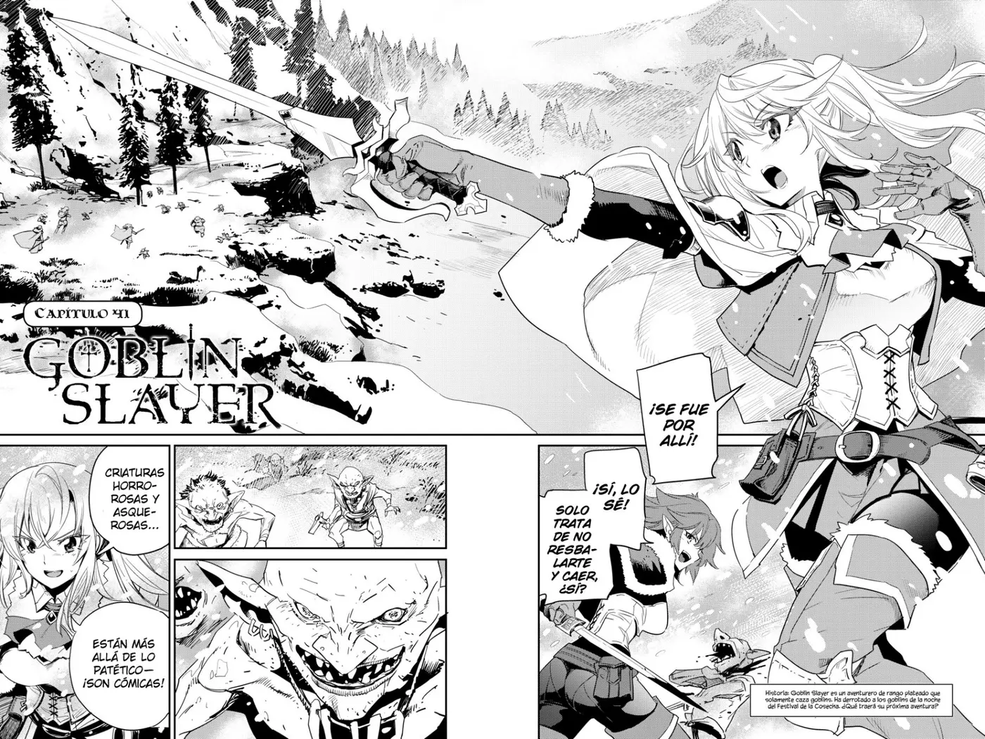 Goblin Slayer capítulo 41, página 4
