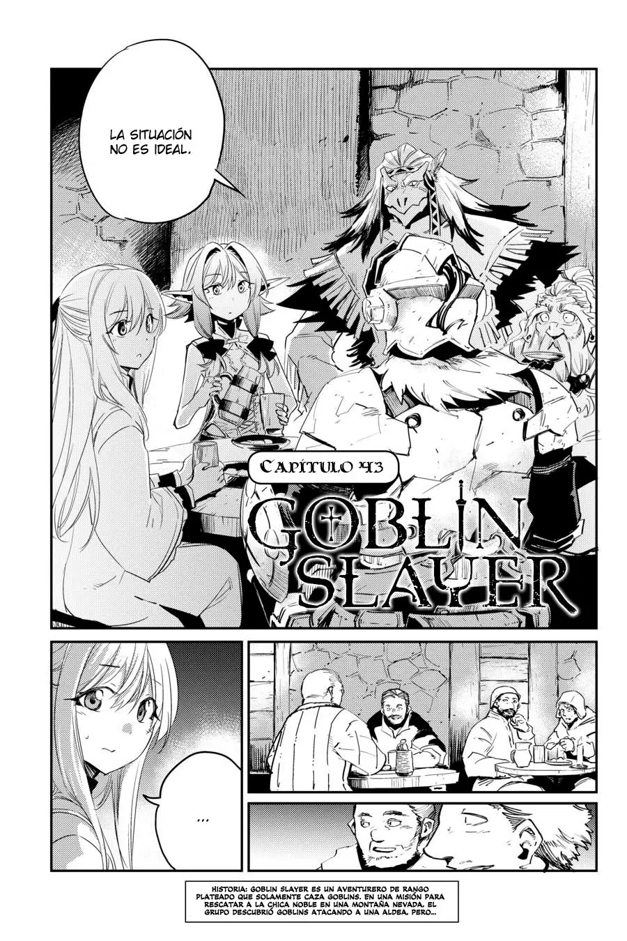 Goblin Slayer capítulo 43, página 3