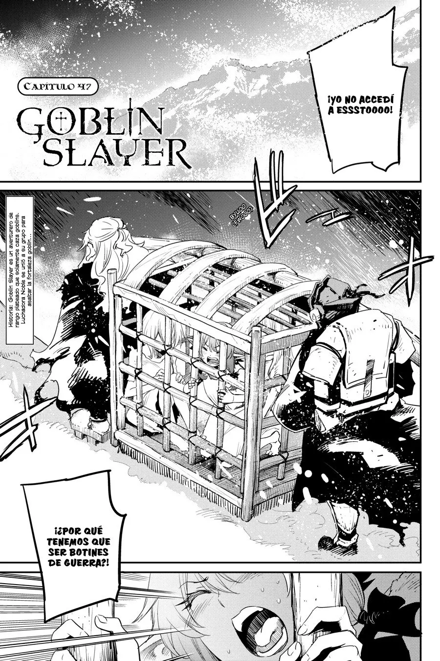 Goblin Slayer capítulo 47, página 3
