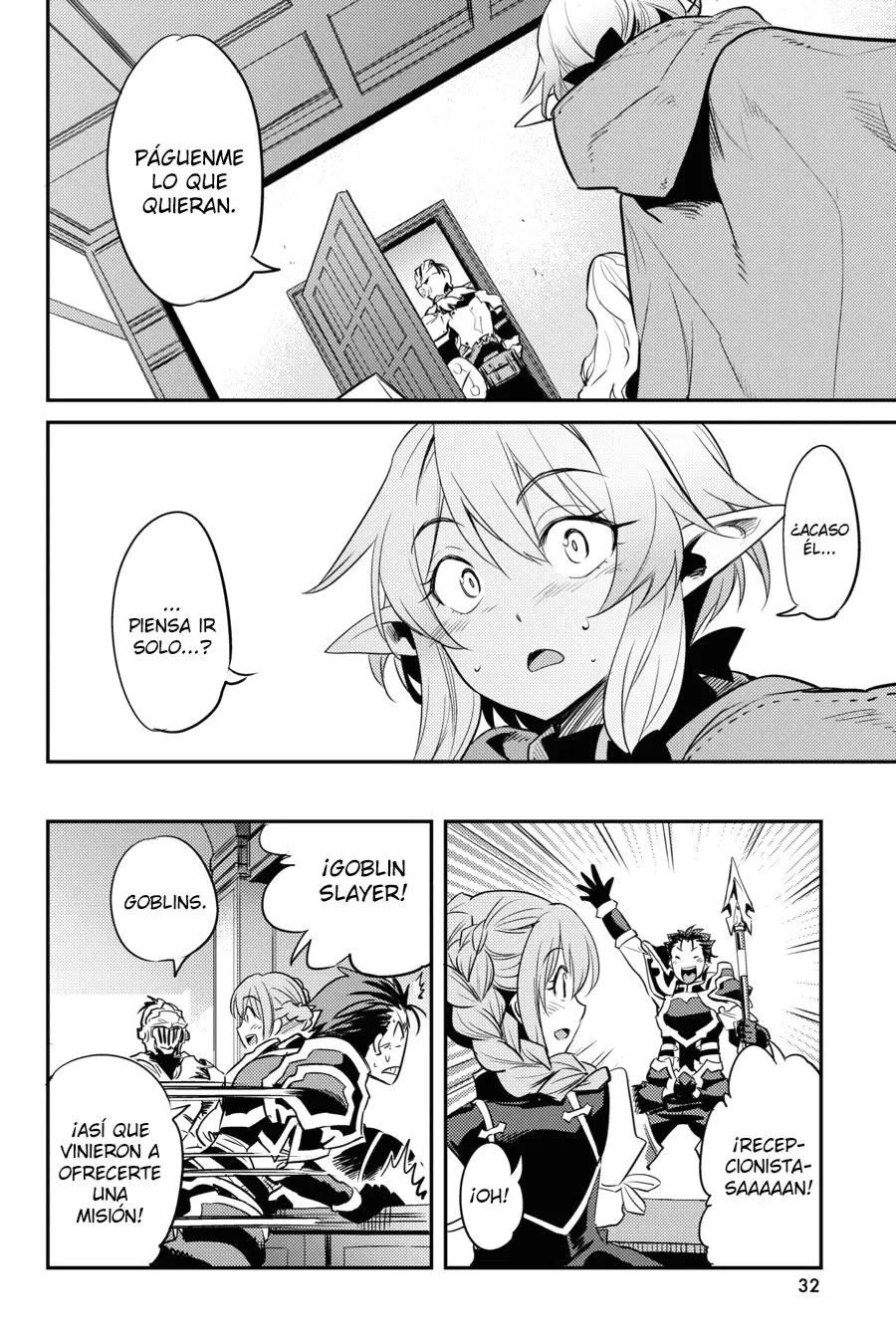 Goblin Slayer capítulo 5, página 28