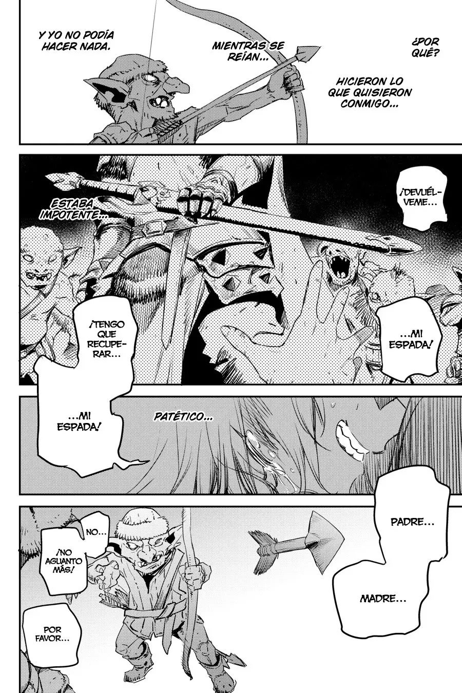 Goblin Slayer capítulo 50, página 8