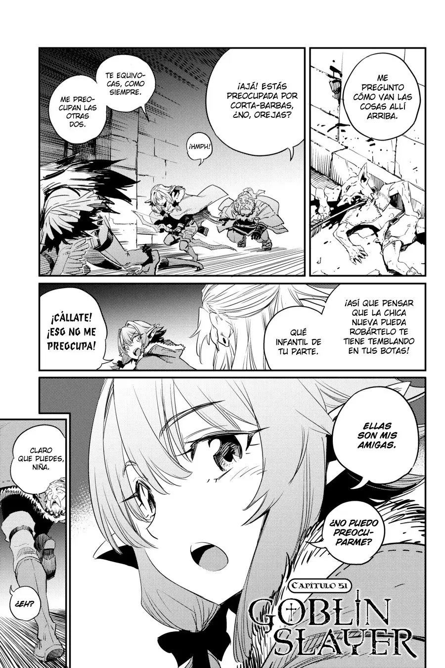 Goblin Slayer capítulo 51, página 3