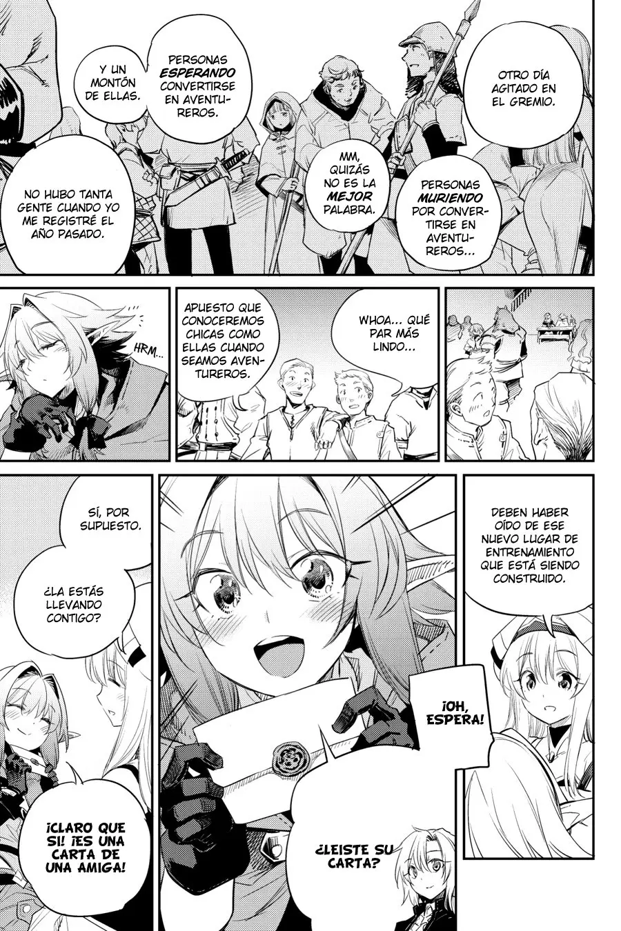 Goblin Slayer capítulo 55, página 8