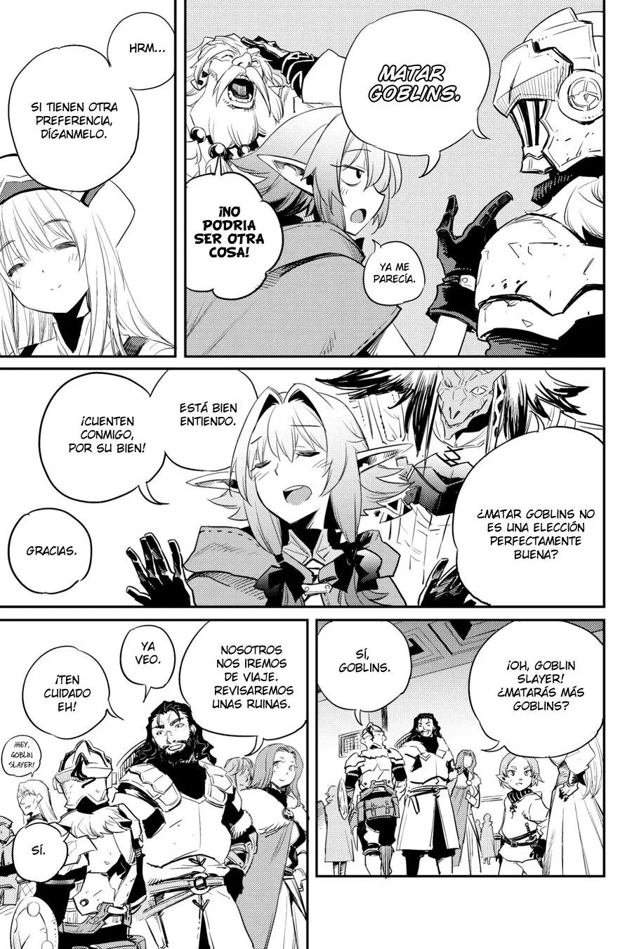 Goblin Slayer capítulo 55, página 14