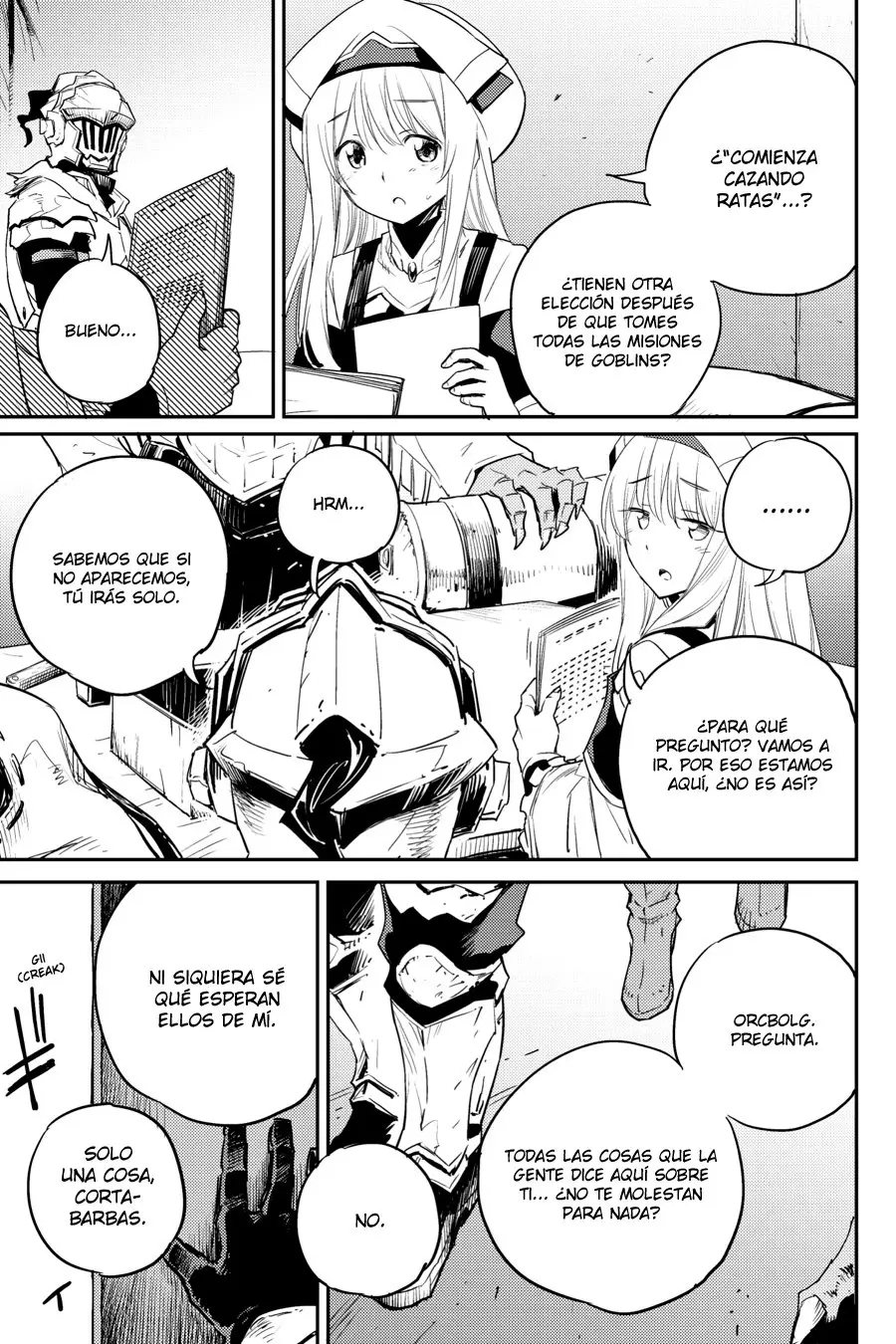 Goblin Slayer capítulo 55, página 22
