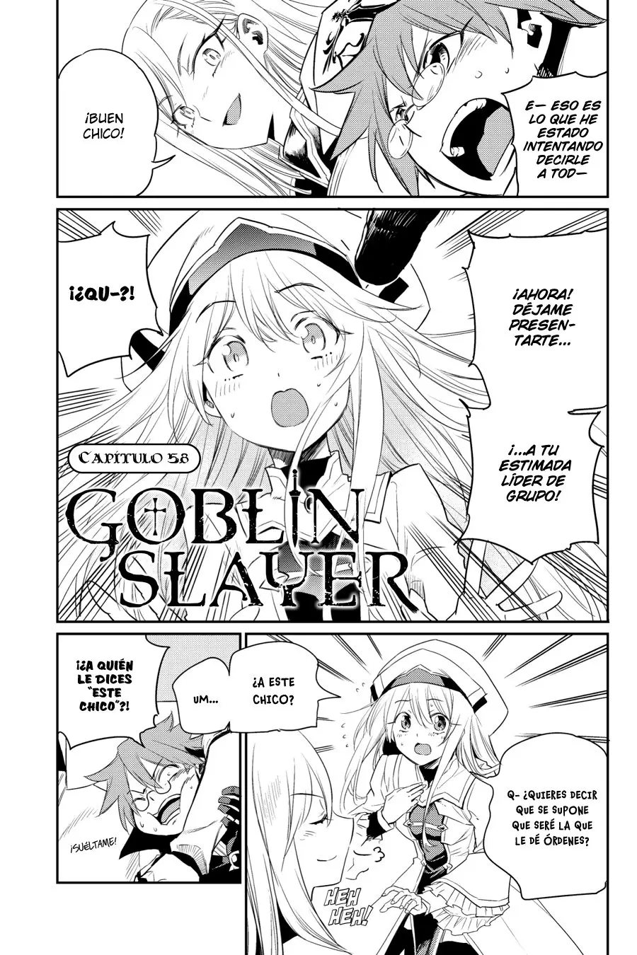 Goblin Slayer capítulo 58, página 3