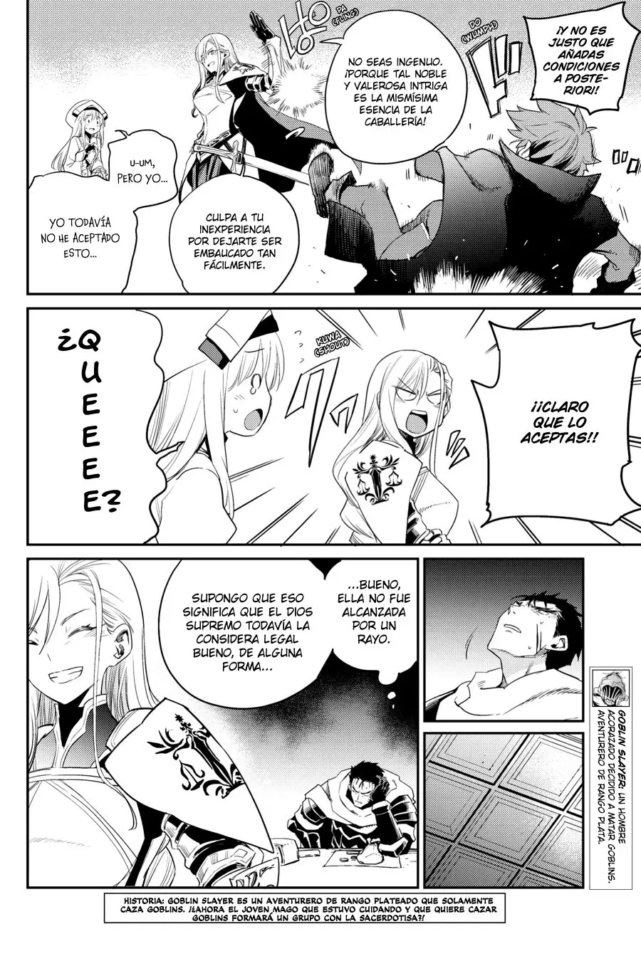 Goblin Slayer capítulo 58, página 4