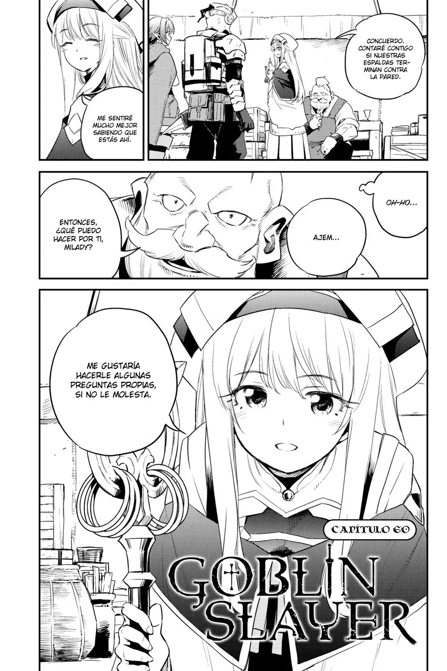 Goblin Slayer capítulo 60, página 3