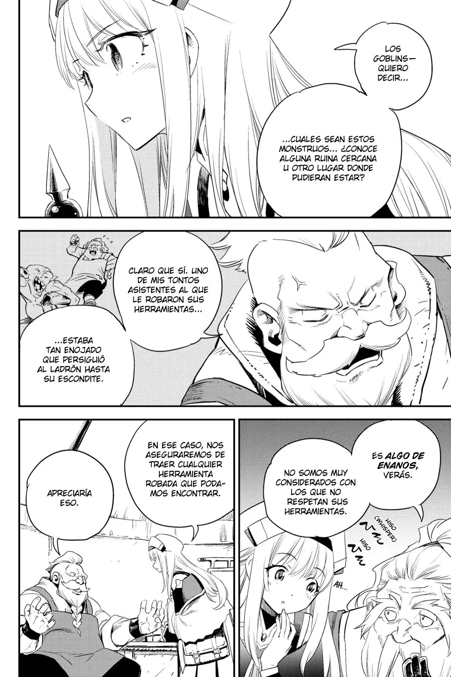Goblin Slayer capítulo 60, página 4