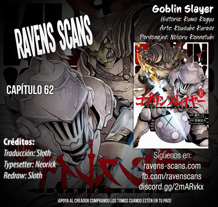 Goblin Slayer capítulo 62, página 1