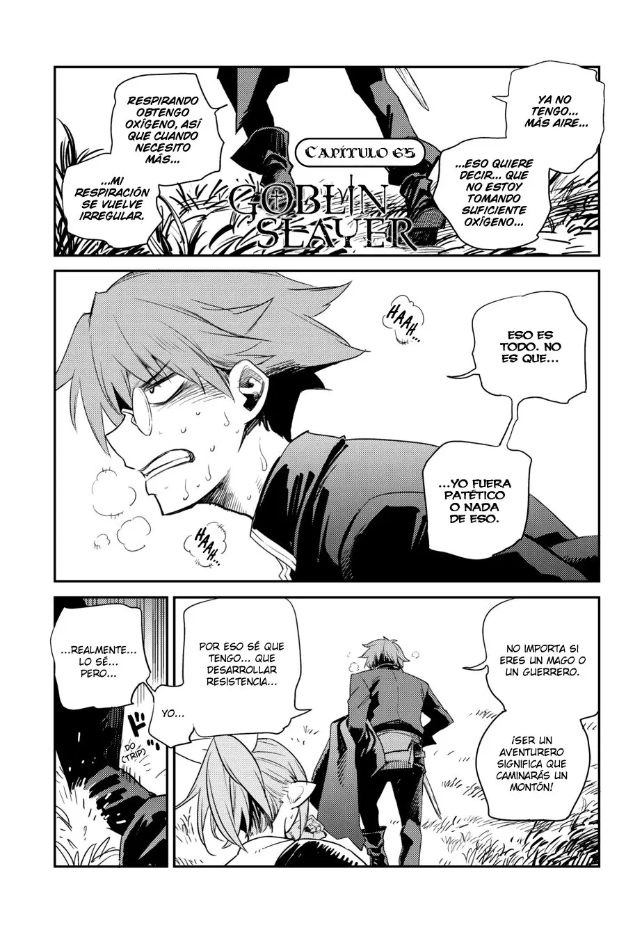 Goblin Slayer capítulo 65, página 3