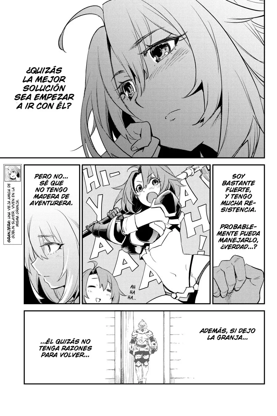 Goblin Slayer capítulo 69, página 6