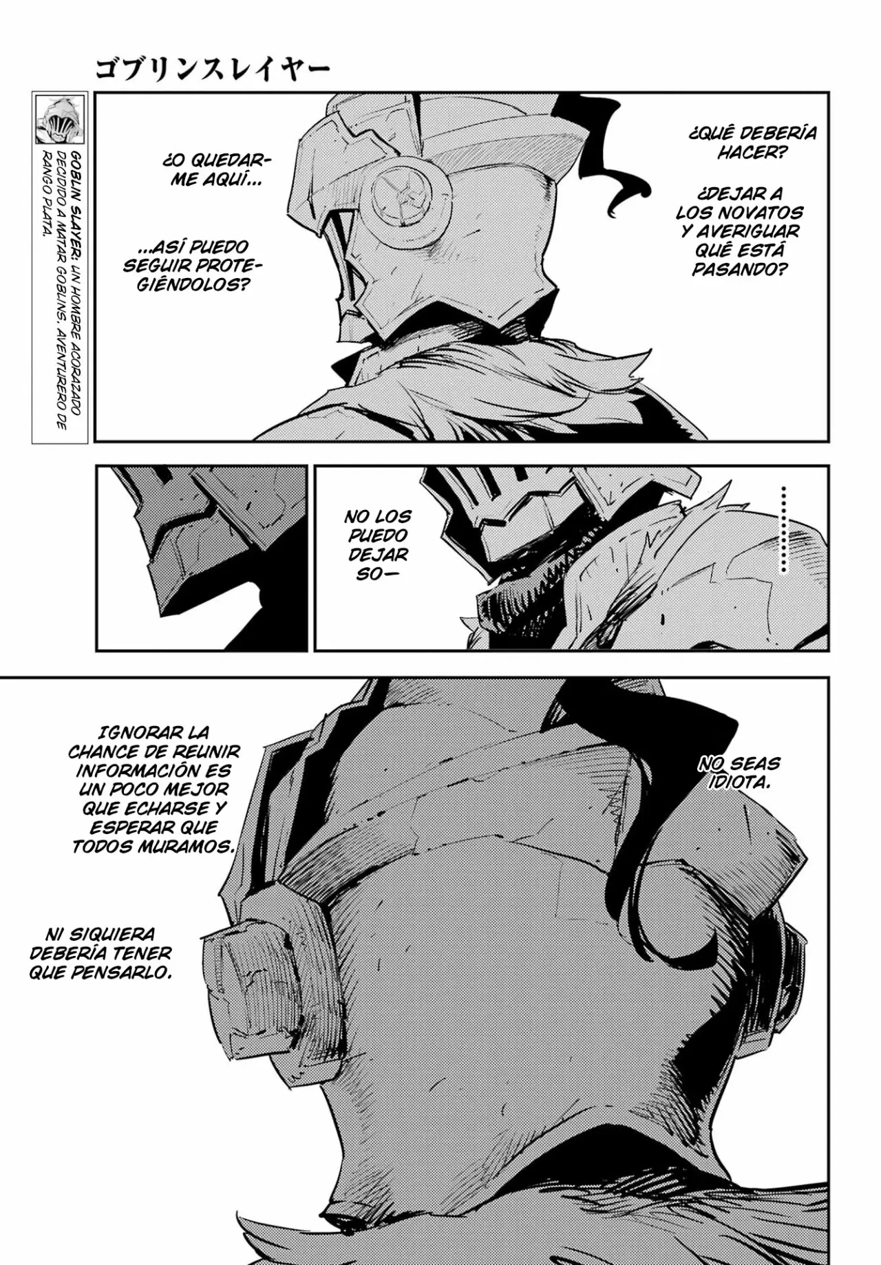 Goblin Slayer capítulo 70, página 8