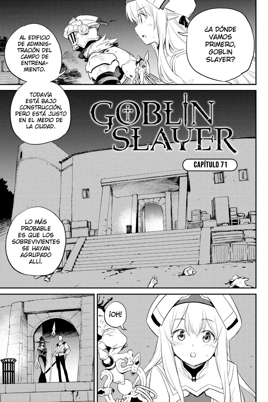Goblin Slayer capítulo 71, página 3