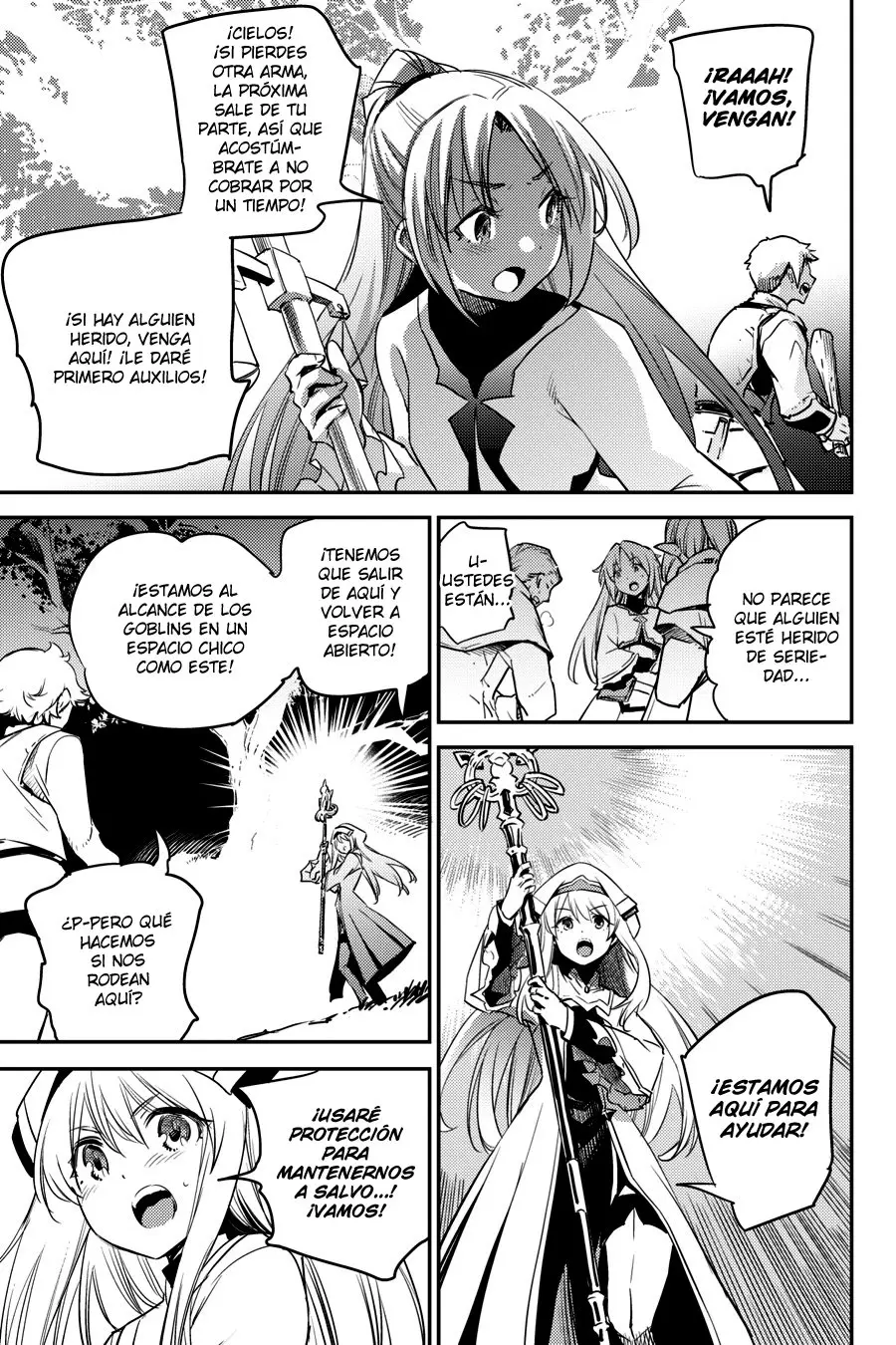 Goblin Slayer capítulo 73, página 19