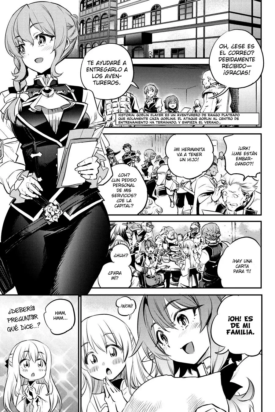 Goblin Slayer capítulo 76, página 3
