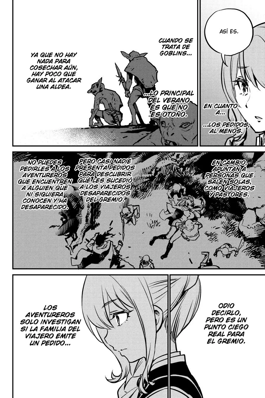 Goblin Slayer capítulo 76, página 15