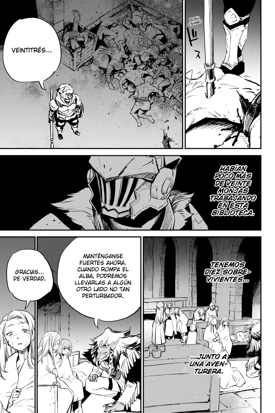 Goblin Slayer capítulo 77, página 9