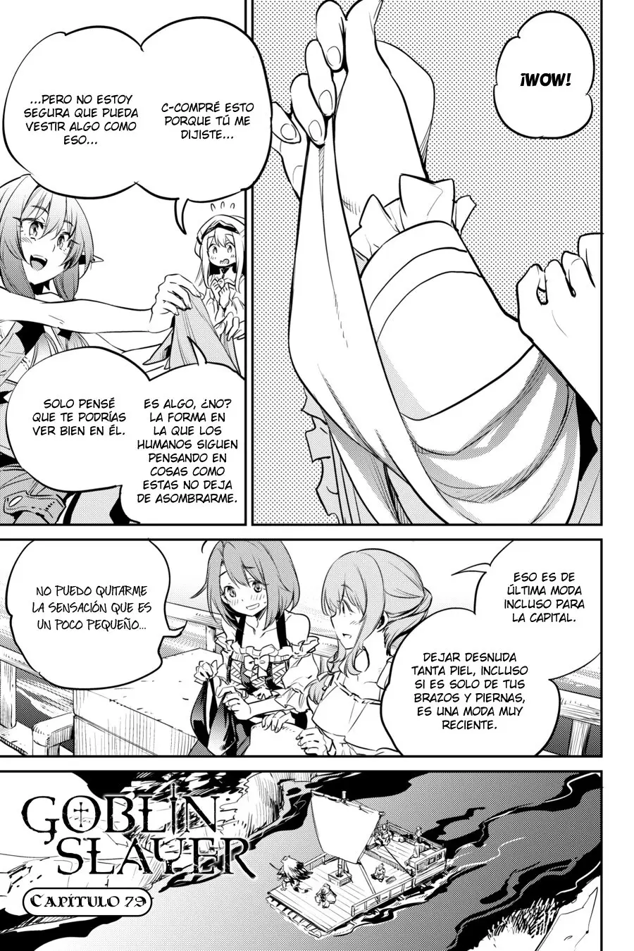 Goblin Slayer capítulo 79, página 3