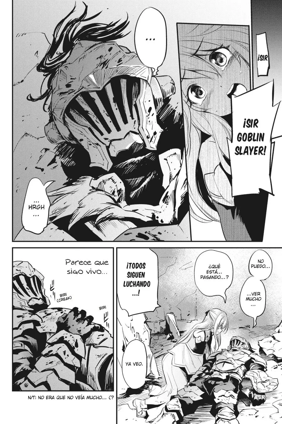 Goblin Slayer capítulo 8, página 24
