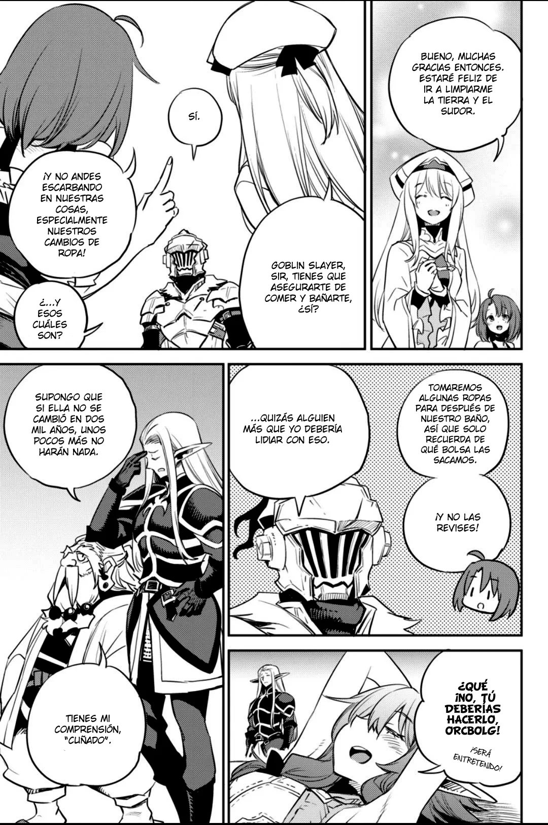 Goblin Slayer capítulo 82, página 7