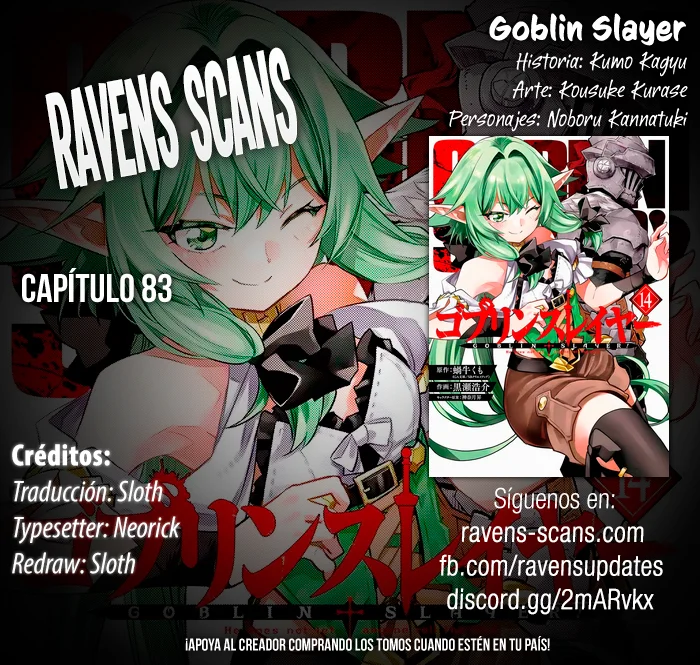Goblin Slayer capítulo 83, página 1