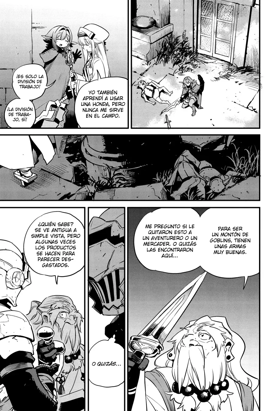 Goblin Slayer capítulo 88, página 9
