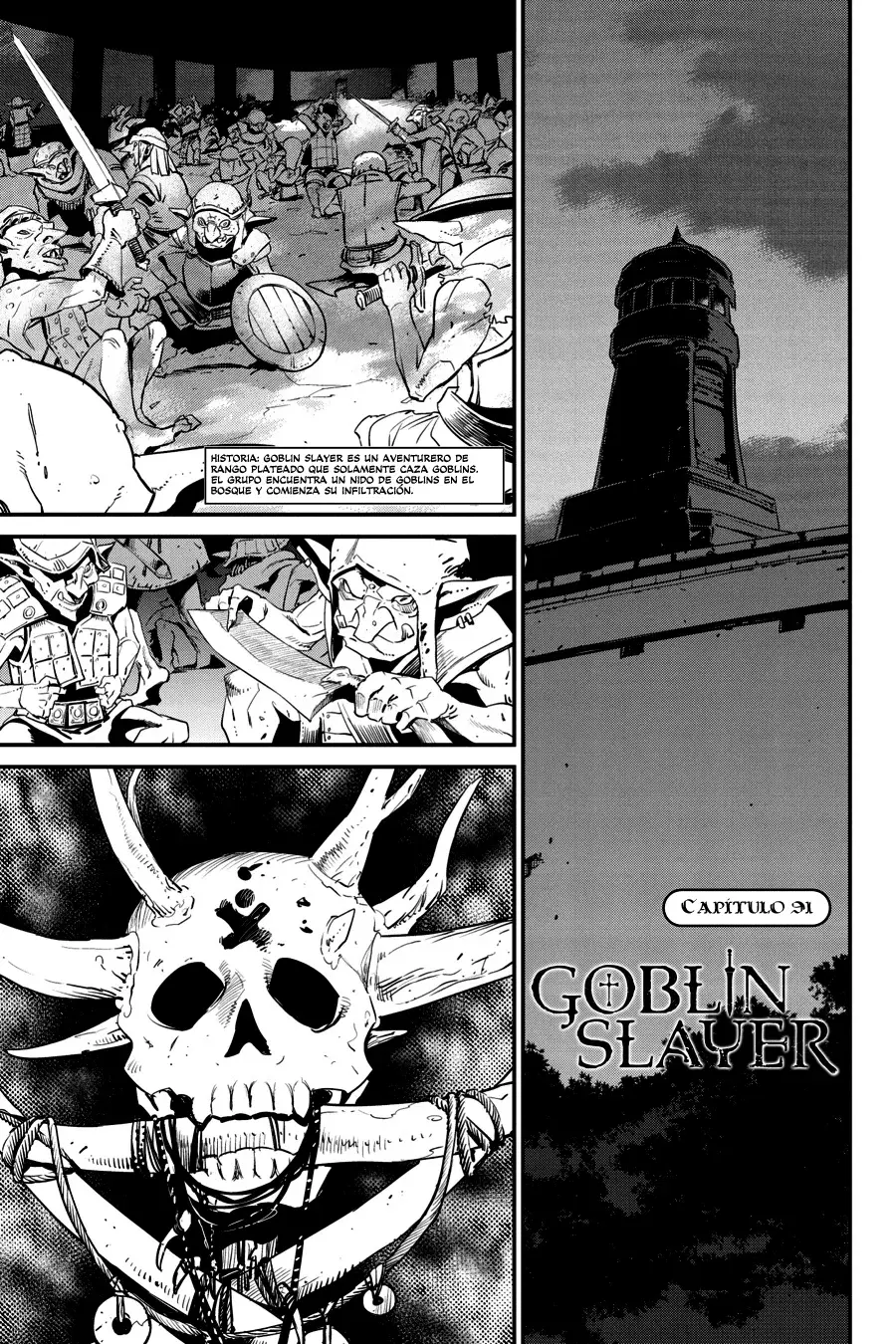 Goblin Slayer capítulo 91, página 3