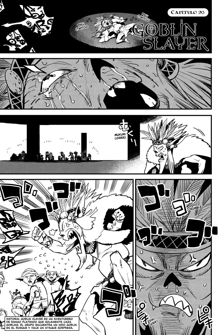 Goblin Slayer capítulo 93, página 3