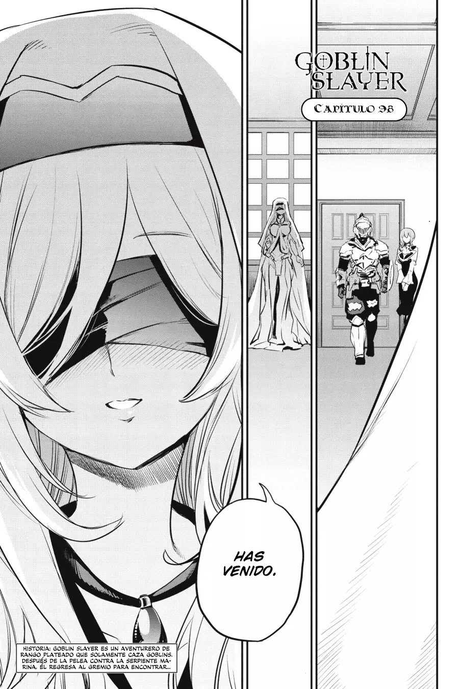 Goblin Slayer capítulo 98, página 3
