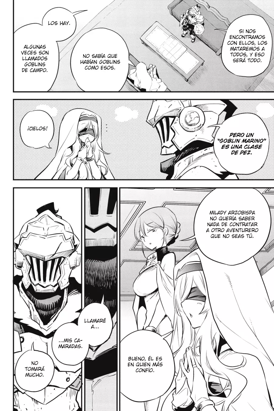 Goblin Slayer capítulo 98, página 8